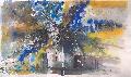 Virgcsendlet II, 25x50 cm, akvarell, 28000 Ft