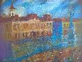 A tér, 30x40 cm, pasztell, 27000 Ft.